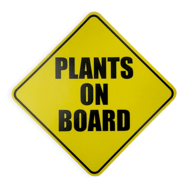 plants on board sticker