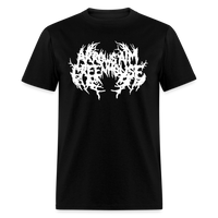 metal logo unisex t-shirt - black