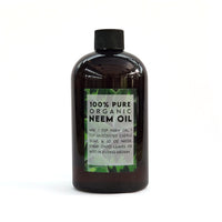 100% pure organic neem oil